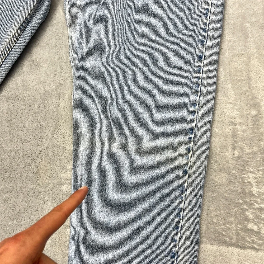 Vtg Levi's Jeans Mens 36x34 (34x34) Blue Denim 505 Orange Tab Straight Leg USA